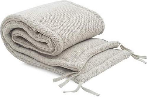 Jollein Bedomrander Bliss Knit 180x35cm - Nougat, Huis en Inrichting, Slaapkamer | Matrassen en Bedbodems, Verzenden