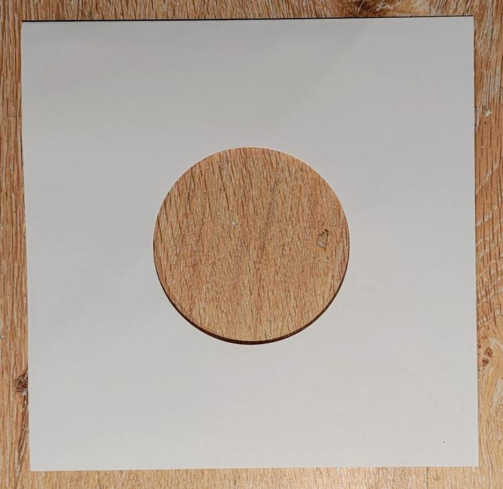 Wit Papieren Hoezen voor vinylsingles (High Quality) -....., Cd's en Dvd's, Vinyl Singles