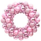 vidaXL Kerstkrans 45 cm polystyreen roze, Diversen, Kerst, Nieuw, Verzenden