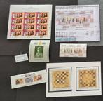 Wereld - w518) SCHAKEN CHESS collection stamps + covers and, Gestempeld