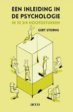 Een inleiding in de psychologie in 10 3/4 hoofdstukken, Verzenden, Zo goed als nieuw, Gert Storms