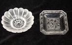 Lalique - René Lalique - Kom (2) - Kristal - Bonbonschaaltje, Antiek en Kunst, Antiek | Glas en Kristal