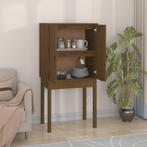 vidaXL buffetkast 60x40x120 cm massief grenenhout, Huis en Inrichting, Kasten | Buffetkasten, Verzenden, 100 tot 150 cm, Nieuw
