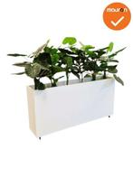 Verrijdbare plantenbak - 160x80cm - Wit (Overige Accesoires), Werkplek, Ophalen of Verzenden, Gebruikt, Overige typen