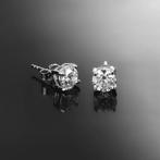Witgouden Moissanite Oorknopjes | 0.6 - 4 ct | My Moissanite