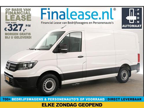 Volkswagen Crafter 30 2.0 TDI L3H2 140PK 3000KG TG €327pm, Auto's, Bestelauto's, Lease, Automaat, Diesel, Volkswagen, Wit, Verzenden