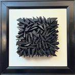 sculptuur, Il Mistero Della Notte - 42 cm - Hout - 2025