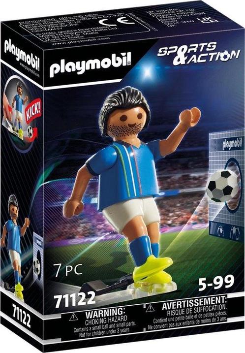 PLAYMOBIL Sports & Action Voetballer Italië - 71122, Kinderen en Baby's, Speelgoed | Playmobil, Verzenden