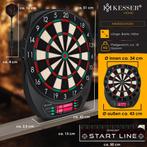 KESSER® Elektrisch Dartbord - Met 15 darts - Klassiek met LC, Verzenden, Nieuw