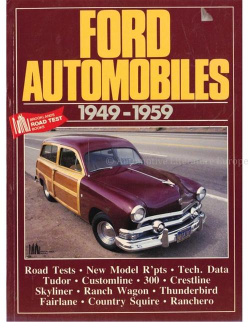FORD AUTOMOBILES 1949-1959 (BROOKLANDS ROAD TEST), Boeken, Auto's | Boeken, Ford