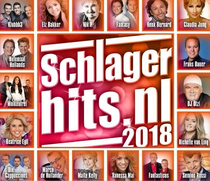 Schlagerhits.nl 2018 - 2CD, Cd's en Dvd's, Cd's | Overige Cd's, Ophalen of Verzenden