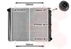 RADIATOR VOOR VOLVO 240 1986-1992 1266050, Ophalen of Verzenden, Nieuw