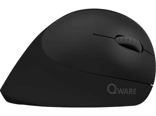Qware -  Conventry Draadloze Ergonomische Muis -  - Zwart, Computers en Software, Muizen, Rechtshandig, Ergonomisch, Draadloos