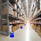 2dekans | BRASQ Opstapkrukje Premium Blauw - Draagvermogen, Huis en Inrichting, Barkrukken, Ophalen of Verzenden, Zo goed als nieuw