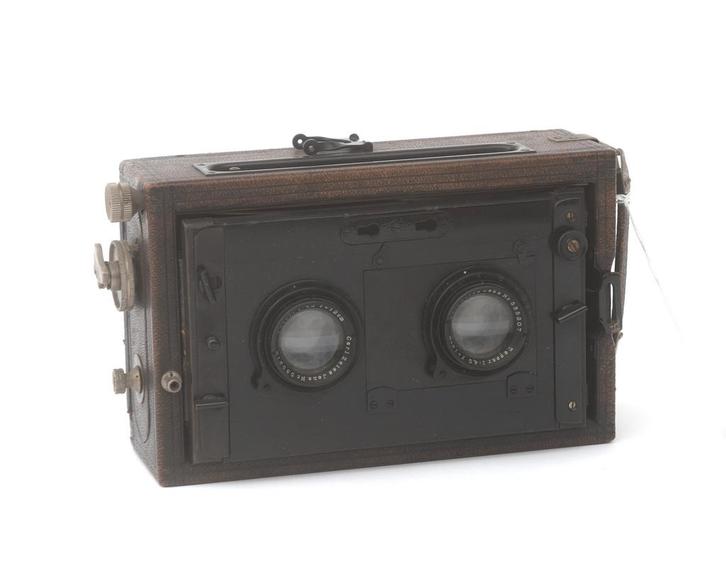 Contessa-Nettel Deckrullo Nettel Stereo platen camera, 1925, Audio, Tv en Foto, Fotocamera's Analoog, Gebruikt