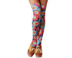 Panty Hippie Multicolor 60s, Kleding | Dames, Ophalen of Verzenden, Nieuw
