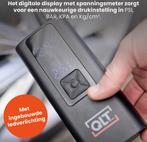 2dekans | QLT Snoerloze Luchtcompressor Pro en Powerbank in, Ophalen of Verzenden, Zo goed als nieuw