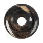 Versteend hout Donut Nr 18 - Ø 4 cm, Sieraden, Tassen en Uiterlijk, Nieuw, Verzenden