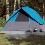 vidaXL Koepeltent 3-persoons waterdicht blauw, Verzenden, Nieuw, Tot en met 2