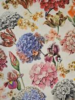 Art Nouveau bloemendekentje met hortensias en tulpen -