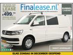 Volkswagen Transporter 2.0 TDI L2H1 150PK DC AUT Navi €502pm, Auto's, Automaat, Volkswagen, Wit, Diesel