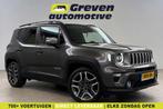 Jeep Renegade 1.3T Limited 151PK Grijs Kenteken VAN Camera, Auto's, Jeep, Automaat, Overige carrosserieën, Nieuw, Zilver of Grijs