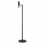 Highlight vloerlamp statief met leeslamp | Zwart | E27, Nieuw, Ophalen of Verzenden, Metaal, Modern