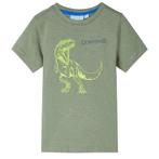 vidaXL Kindershirt met korte mouwen 104 lichtkakikleurig, Verzenden, Nieuw