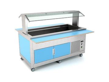 Gekoelde buffetwagen KIDS 3 R | 3x 1/1GN beschikbaar voor biedingen