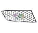 ALFA ROMEO MITO, 2008-2015 - VOORBUMPERGRILLE, zwart, chr..., Verzenden, Nieuw, Alfa Romeo