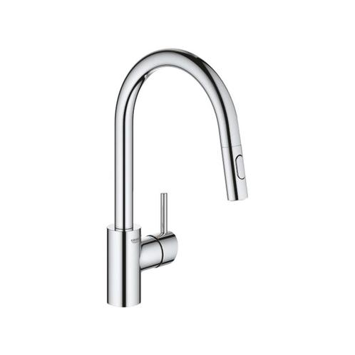 Keukenmengkraan Grohe Concetto met Uittrekbare Dual Spray, Doe-het-zelf en Verbouw, Sanitair, Kraan, Nieuw, Chroom, Ophalen of Verzenden