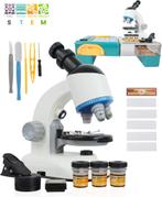 2dekans | ODESSEY Julius Microscoop – 1200X Vergroting, 360°, Kinderen en Baby's, Speelgoed | Educatief en Creatief, Ophalen of Verzenden