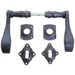 Hand gesmede deur set - smeedijzer - robuust- kamer, Ophalen of Verzenden, Nieuw