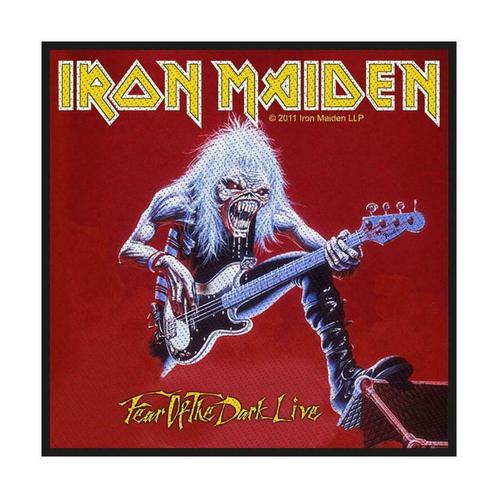 Iron Maiden Fear of the Dark Live Patch officiële merch, Verzamelen, Muziek, Artiesten en Beroemdheden, Kleding, Nieuw, Ophalen of Verzenden