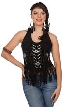 Western Shirt Dames Zwart, Ophalen of Verzenden, Nieuw