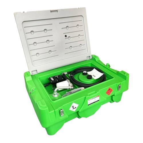 Infracube® 200 liter mobiele benzinetank met 12 Volt pomp, Zakelijke goederen, Machines en Bouw | Kranen en Graafmachines, Verzenden