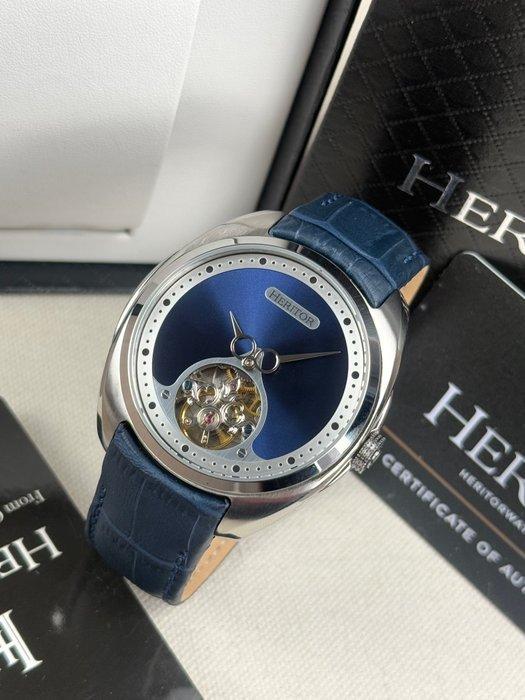 Heritor - Automatic Roman Semi-Skeleton - Zonder, Sieraden, Tassen en Uiterlijk, Horloges | Heren