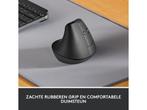 Logitech Lift - Verticale ergonomische muis - Rechtshandig -, Computers en Software, Muizen, Verzenden, Zo goed als nieuw