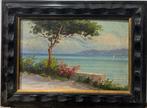 Antonio Cannata (1895-1960) - Veduta di Napoli, Antiek en Kunst