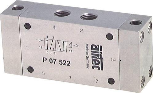 5/2 G1/4 (G1/8) Luchtgestuurd Ventiel Dominant, Doe-het-zelf en Verbouw, Gereedschap | Machine-onderdelen en Toebehoren, Nieuw