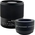 Tokina SZX Super Tele 400mm f/8.0 MF Nikon F Extender Kit, Nieuw, Telelens, Ophalen of Verzenden