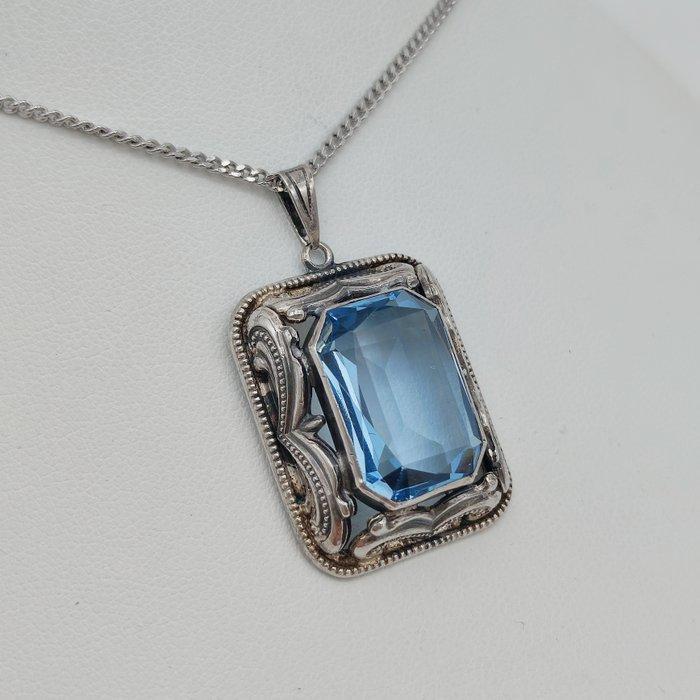 Zonder minimumprijs - Ketting met hanger Zilver - Art Deco, Sieraden, Tassen en Uiterlijk, Antieke sieraden