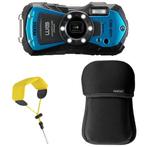 Ricoh WG-90 Blue Kit, Audio, Tv en Foto, Fotografie | Onderwatercamera's, Nieuw, Ophalen of Verzenden