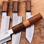 Keukenmes - Japanse stijl keukenmes met Petty, Gyuto,, Antiek en Kunst