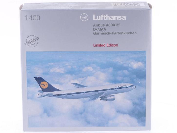 Schaal 1:400 Herpa 560764 Lufthansa Airbus A300 B2 Garmi..., Hobby en Vrije tijd, Modelbouw | Vliegtuigen en Helikopters, Zo goed als nieuw