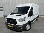 Ford Transit 310 2.2 TDCI L3H2 Ambiente*A/C*CRUISE*3PERS.*HA, Euro 5, Stof, Gebruikt, Zwart