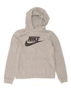 NIKE Boys Graphic Hoodie Jumper 12-13 Years Large Grey, Verzenden, Nieuw