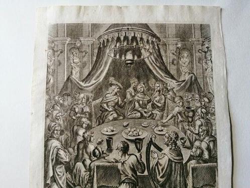 F. Cleyn inv. P. Lombart sculpsit Londini (XVII) - Twee, Antiek en Kunst, Antiek | Overige Antiek