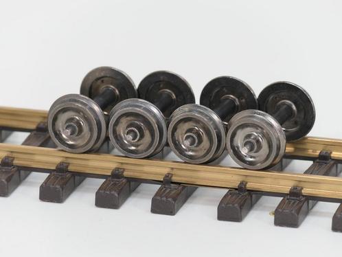 Bachmann 92422 Small Metal Wheel Set (4 ST.), Hobby en Vrije tijd, Modeltreinen | Overige schalen, Overige typen, Nieuw, Analoog