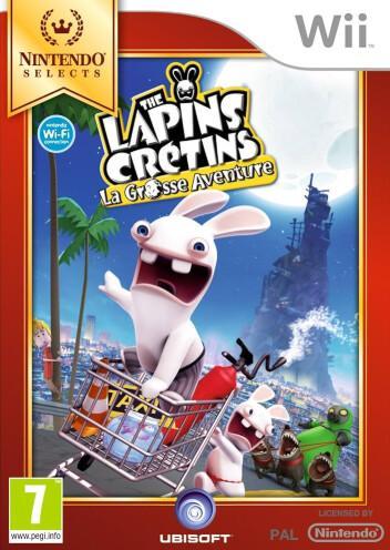 The Lapins Cretins - La Grosse Aventure (Nintendo Selects), Spelcomputers en Games, Games | Nintendo Wii, Zo goed als nieuw, Ophalen of Verzenden